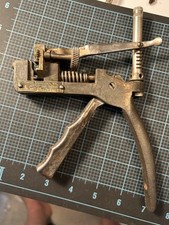 Cortador de chaves vintage manual Curtis LMSM modelo U, usado comprar usado  Enviando para Brazil