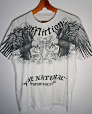 Camiseta Grunge Vintage Y2K Affliction Grande UFC Randy Xtreme Couture MMA comprar usado  Enviando para Brazil