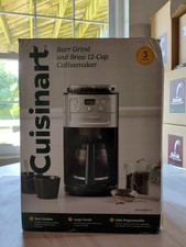 Usado, Cafeteira Cuisinart Burr Grind and Brew 12 xícaras - DGB-1400BCPC caixa aberta nova comprar usado  Enviando para Brazil