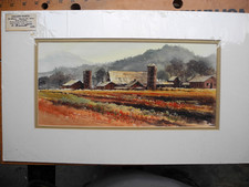 Original watercolor landscape for sale  Seattle