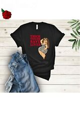 Camiseta Thick Thighs Save Lives Fun Adult Statement gola redonda, usado comprar usado  Enviando para Brazil