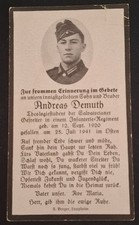Sterbebild soldat theologe gebraucht kaufen  Kassel