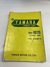 Yamaha rs125 1974 for sale  ELY