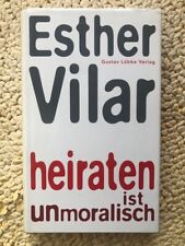 Esther vilar heiraten gebraucht kaufen  Leipzig