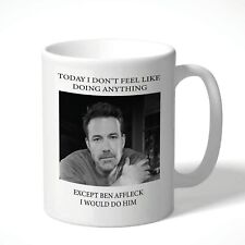 Caneca Ben Affleck - Caneca de presente novidade sua celebridade feminina galã presente para ela, usado comprar usado  Enviando para Brazil