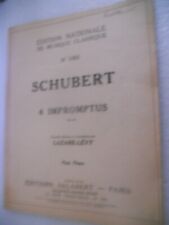 Livre partition schubert d'occasion  Wervicq-Sud