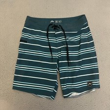 Usado, Shorts masculinos listrados Rusty Board tamanho 32 *LEIA comprar usado  Enviando para Brazil