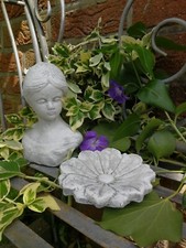 Steinfiguren büste lotusblume gebraucht kaufen  Ahlerstedt
