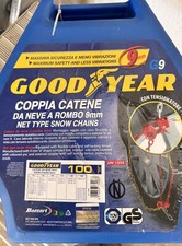 Catene neve goodyear usato  Piana di Monte Verna