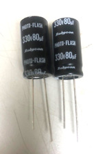 2 peças de capacitor eletrolítico fotoflash Rubycon 80uF 330V 330FW80V, usado comprar usado  Enviando para Brazil