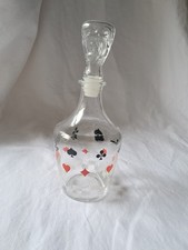 Carafe bouteille verre d'occasion  Dompierre-sur-Mer