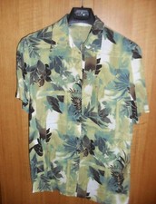 Camicia vintage floreale usato  Salerno