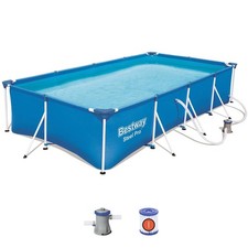 Piscine tubulaire rectangulair d'occasion  Drumettaz-Clarafond