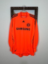 Camisa de futebol Chelsea Goleiro 2009 futebol Adidas camisa masculina tamanho M comprar usado  Enviando para Brazil