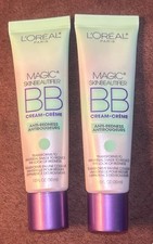 NOVO L'Oreal Paris Magic Skin Beautifier BB Cream Anti-Vermelhidão Pacote com 2 Maquiagem Facial comprar usado  Enviando para Brazil
