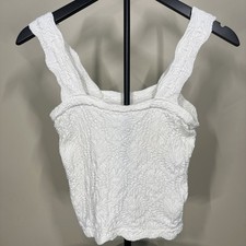 Regata elástica cropped ajustada cigana e jade, branca, G/XL comprar usado Regata elástica cropped ajustada cigana e jade, branca, G/XL comprar usado  Enviando para Brazil