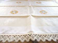Tischdecke mitteldecke jacquar gebraucht kaufen  Ebern