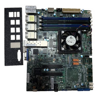 Usado, Placa-mãe Intel Xeon D1518 4Core DDR4 2133 Supermicro X10SDV-TP8F com ventilador comprar usado  Enviando para Brazil