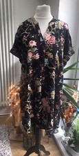 Baker black floral for sale  ROTHERHAM