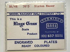 Kings cross gauge for sale Kings cross gauge for sale  FARNBOROUGH