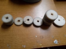 Assorted plastic gears for sale  NANTWICH