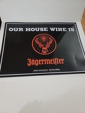 Jäegermeister embossed metal for sale  Milwaukee