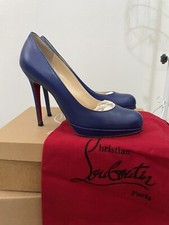 Decollete louboutin blu usato  Pozzallo
