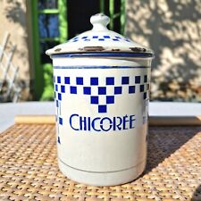 Antique chicory enameled d'occasion  Expédié en Belgium