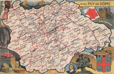 Carte géographique blonde d'occasion  France