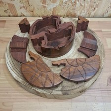 Hand carved wooden for sale  STROUD