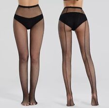 Netzstrumpfhose schwarz naht gebraucht kaufen  Berlin