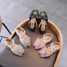 Sandali fiocco strass usato  Milano