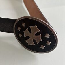 Guess leather belt for sale  MARLOW