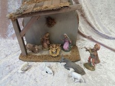 Weihnachtskrippe komplett stal gebraucht kaufen  Lustadt