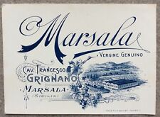 1930ca marsala vergine usato  Boves
