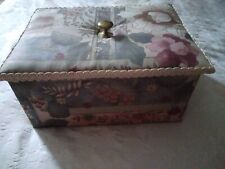 Flowery fabric covered for sale  HATFIELD