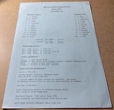 1984 sheffield wednesday for sale  BOLTON