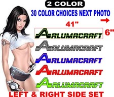 Alumacraft decal decals for sale  Marco Island
