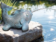 Fisch teichfigur solarbetriebe gebraucht kaufen  Wilhelmshaven