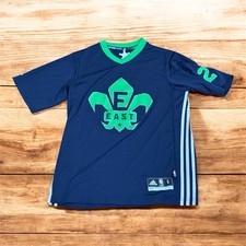 2014 JOHN WALL ADIDAS ALL STAR JERSEY NOLA NEW ORLEANS TAMANHO PEQUENO MASCULINO WIZARDS comprar usado  Enviando para Brazil