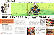 Reportage moto zundapp d'occasion  Villecresnes