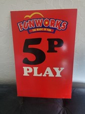 Arcade sign play for sale  SCARBOROUGH
