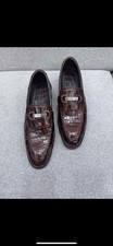 Sapatos marrons personalizados tamanho 13 EUA comprar usado  Enviando para Brazil