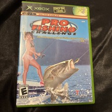 Pro Fishing Challenge (Microsoft Xbox, 2004) Atlus aluguel antigo não testado comprar usado  Enviando para Brazil