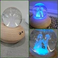 Crystal ball rotating for sale  South Jordan