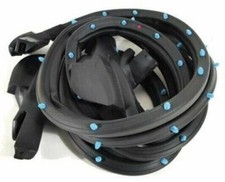 1984-1989 Corvette Door Weatherstrip Seal PAR NOVO CONJUNTO DE SELOS DE BORRACHA CORVETTE L/R comprar usado  Enviando para Brazil
