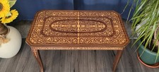 Vintage inlaid marquetry for sale  PETERBOROUGH