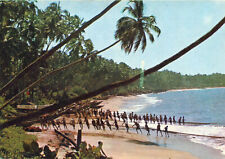 SRI LANKA CEYLAN CEYLON Drag Net fishing Traditional way a common sight coast  comprar usado  Enviando para Brazil