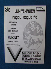 Whitehaven hunslet rugby for sale  DAWLISH