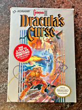Jeu Game CASTLEVANIA 3 III DRACULA'S CURSE NINTENDO NES COMPLETE IN BOX CIB USA comprar usado  Enviando para Brazil